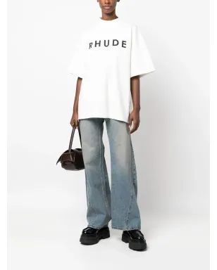 RHUDE オーバーサイズロゴTシャツ - サムネイル2