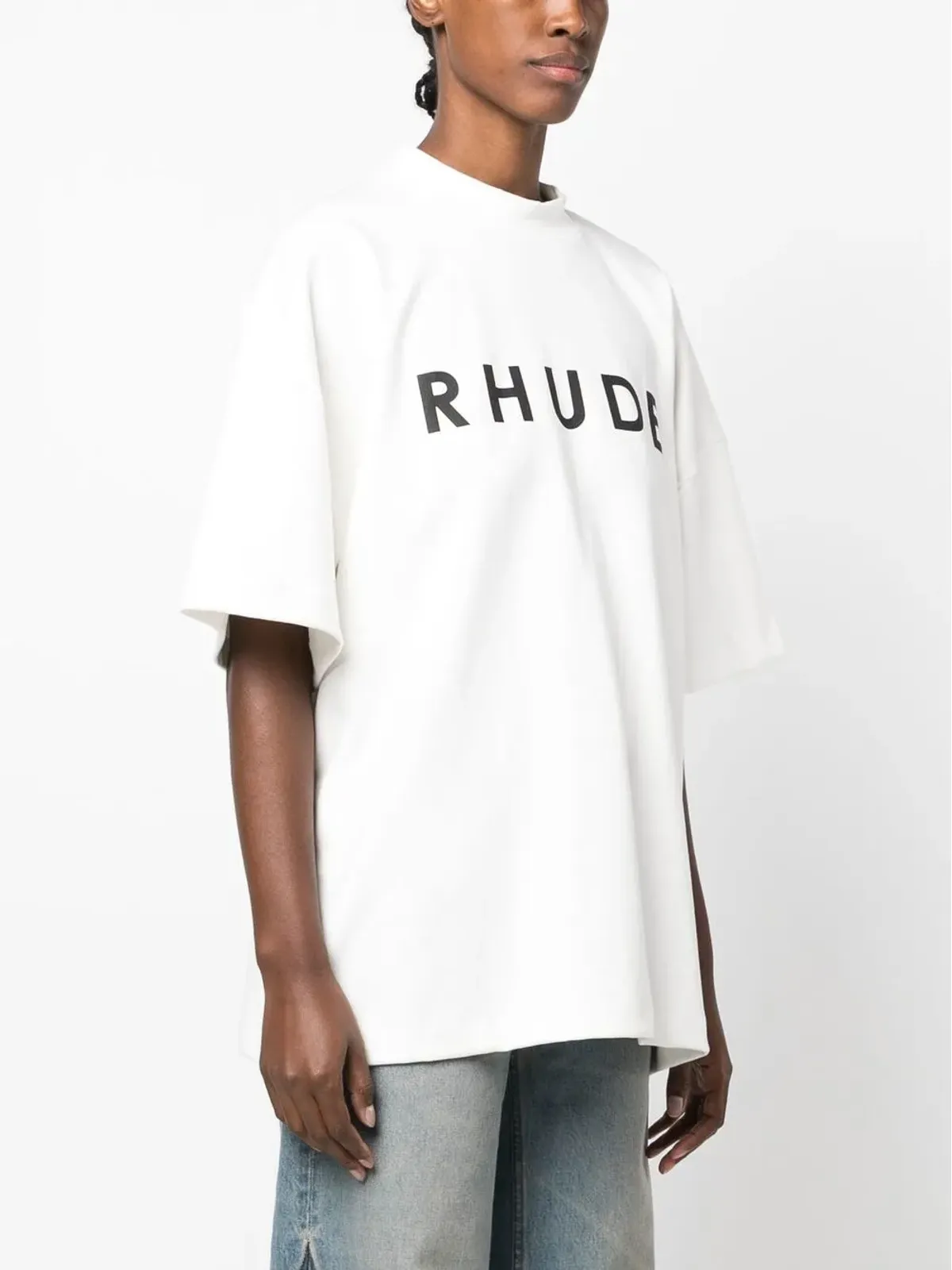 RHUDE オーバーサイズロゴTシャツ - 画像3