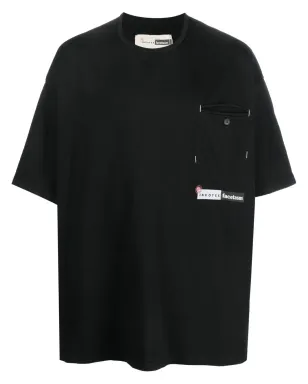 INCOTEX RED X FACETASM ロゴパッチ半袖Tシャツ - サムネイル1