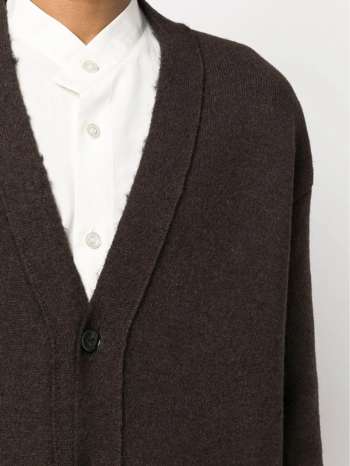 Jil Sander オーバーサイズVネックカーディガン - 画像5