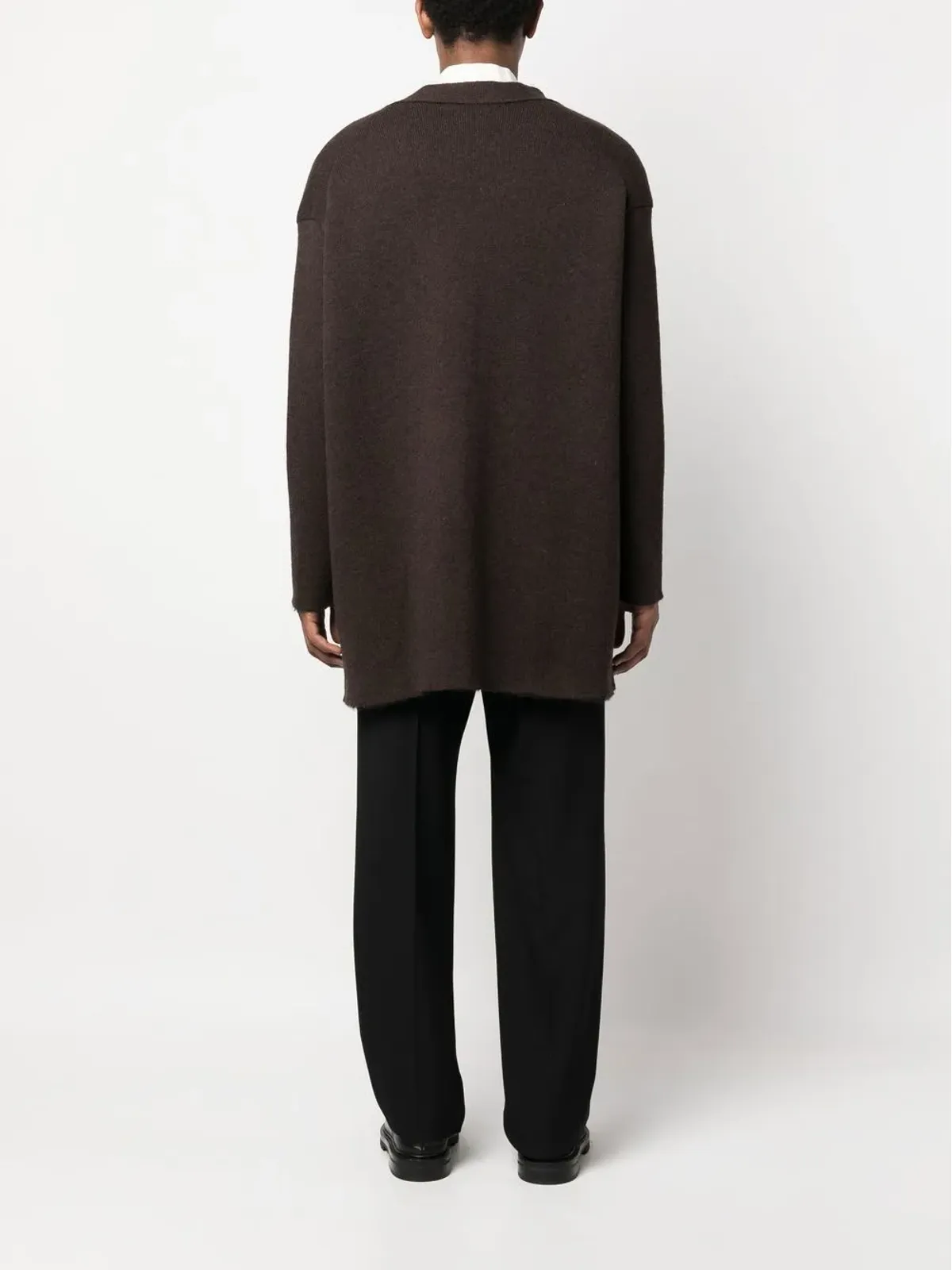 Jil Sander オーバーサイズVネックカーディガン - 画像4