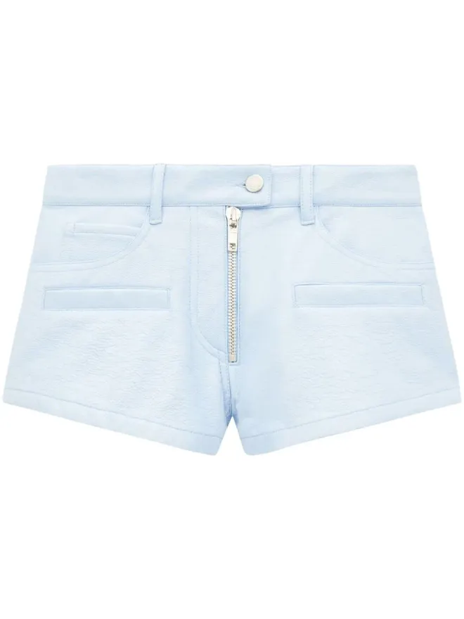 Courrèges Courrèges ヘリテージ ヴィニール ショーツ ブルーの商品画像