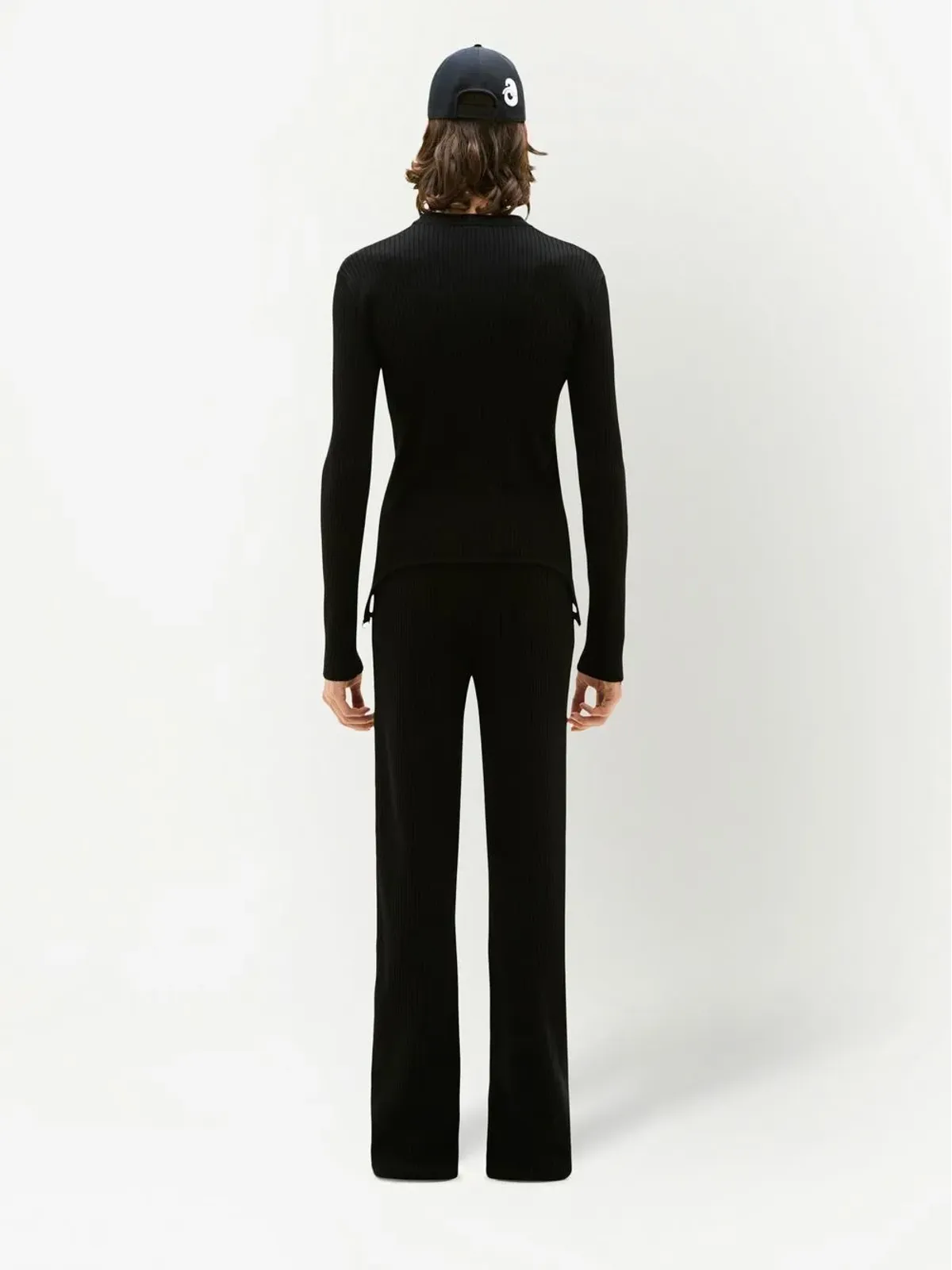 Courrèges アイコニック リブニットパンツ - 画像4