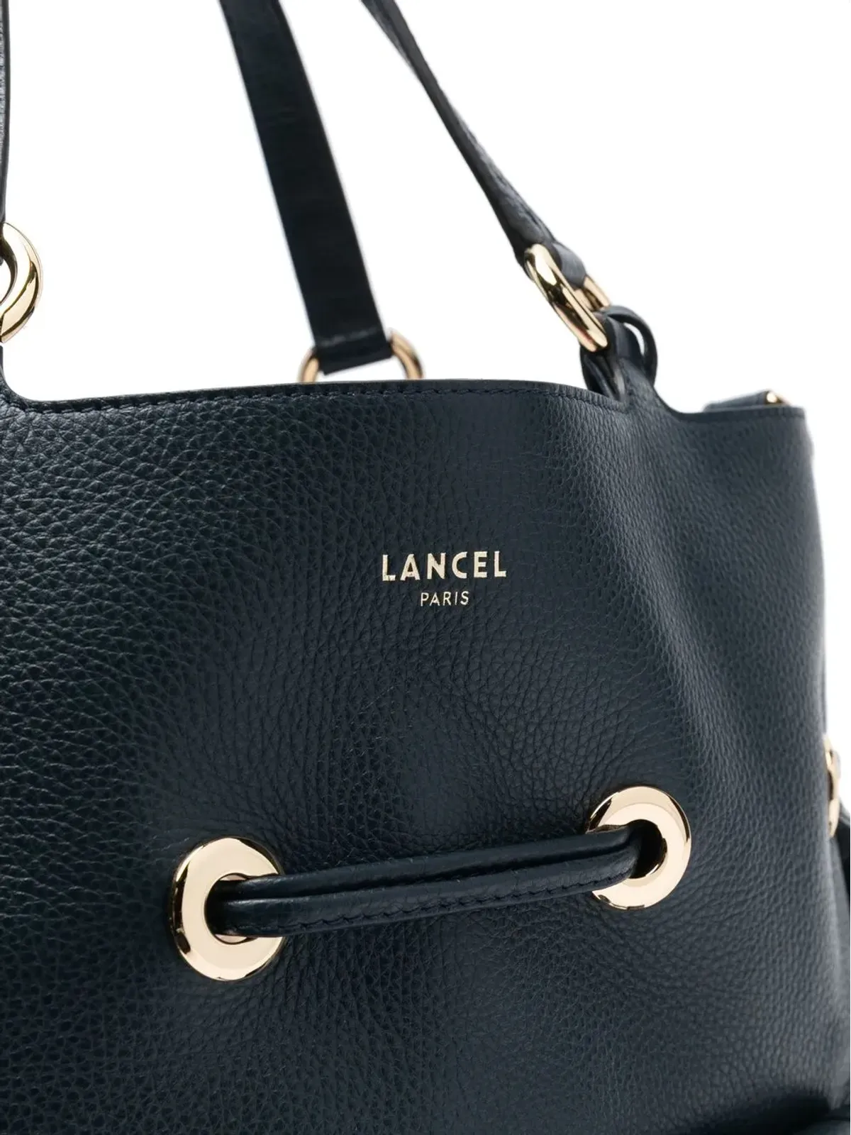 Lancel プレミア フリット バケットバッグ ブルー - 画像4