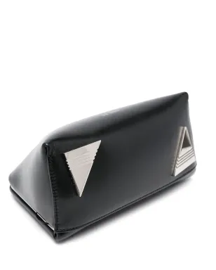 The Attico アシンメトリック クラッチバッグ - Black - サムネイル4