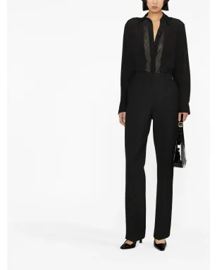 FENDI テーラード バージンウールのスリムカットパンツ - Black - サムネイル2