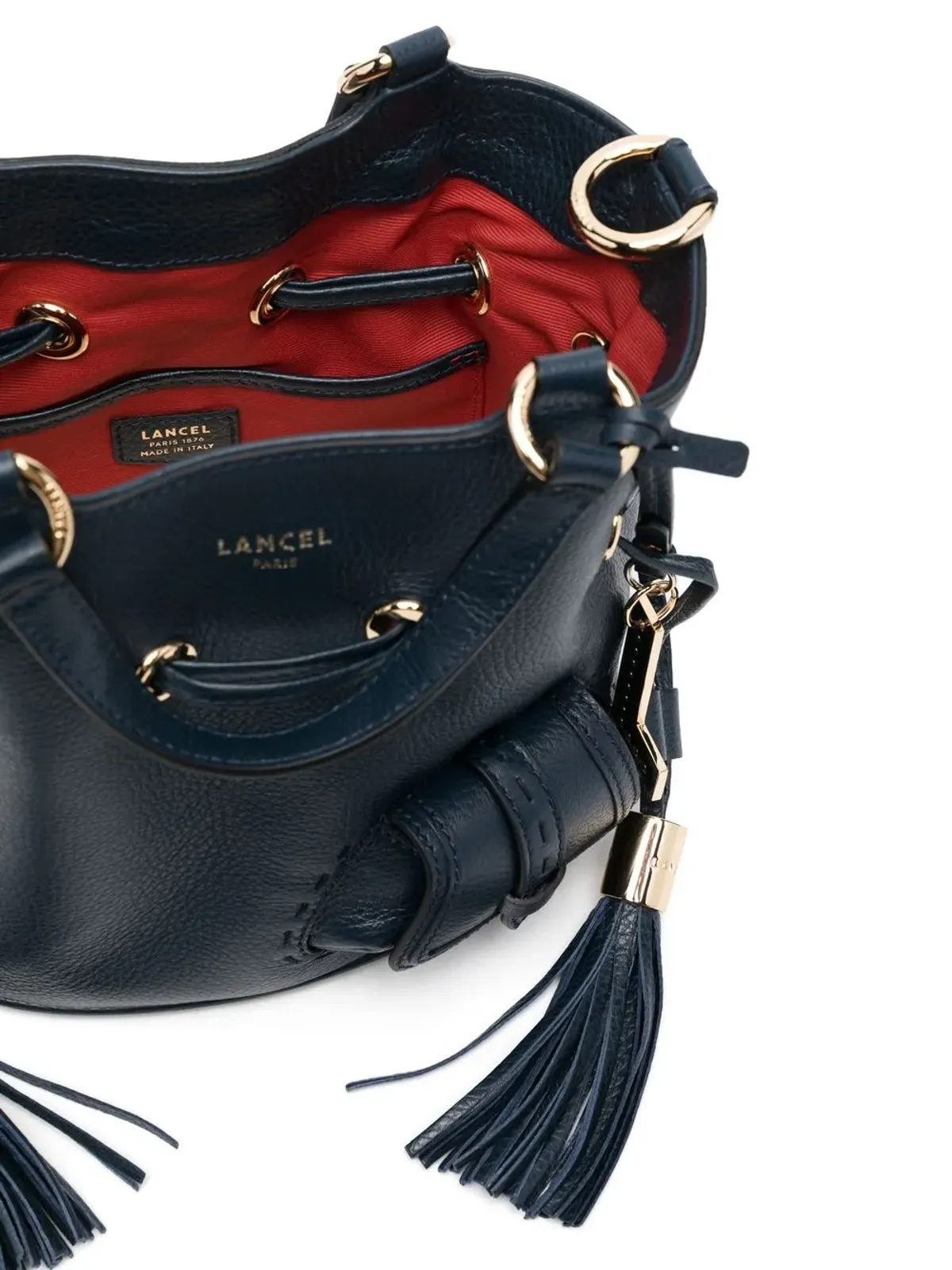 Lancel Premier Flirt レザー バケットバッグ - 画像5