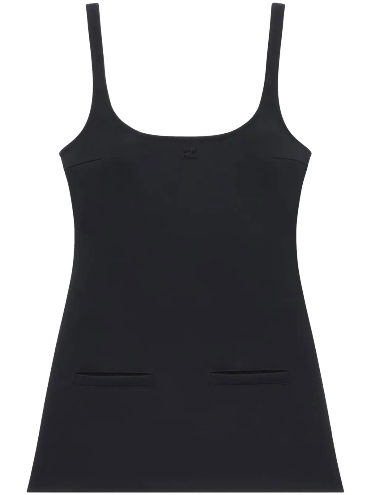 Courrèges トラペーズミニドレス - 画像1