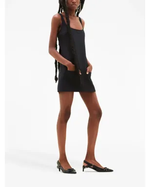 Courrèges トラペーズミニドレス - サムネイル3