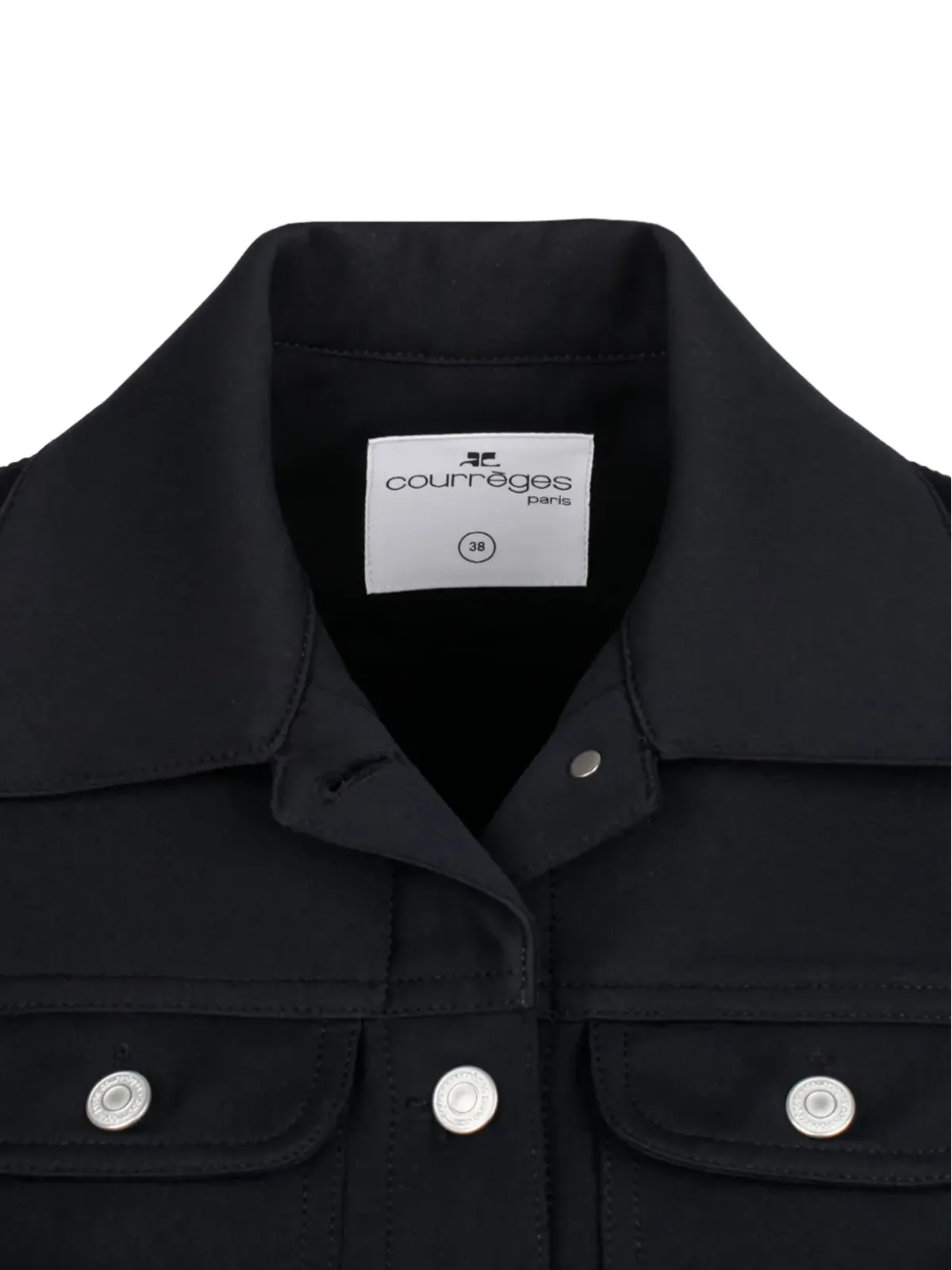 Courrèges ツイル トラッカージャケット - 画像4