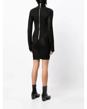 Balmain 透かし編みディテールドレス - サムネイル4
