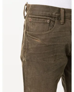 Ralph Lauren RRL ブリーチウォッシュ加工ストレートジーンズ - サムネイル5