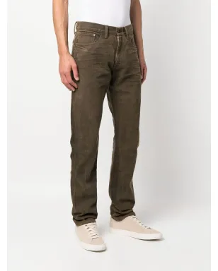 Ralph Lauren RRL ブリーチウォッシュ加工ストレートジーンズ - サムネイル3