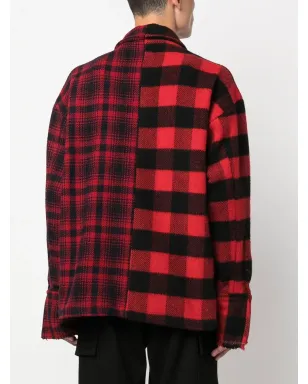 Greg Lauren チェック柄シャツジャケット - サムネイル4