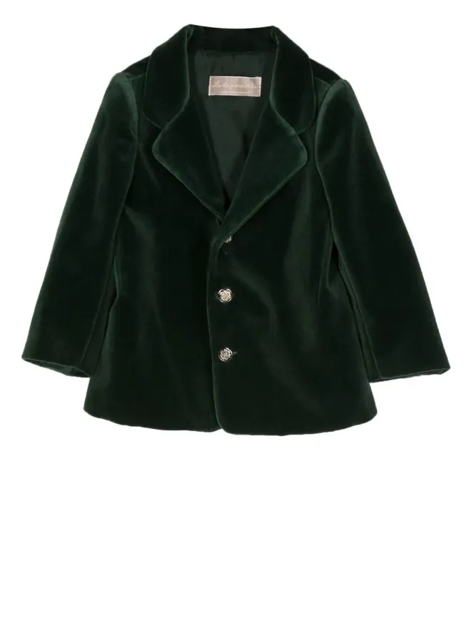 La Stupenderia La Stupenderia ベルベットブレザーの商品画像