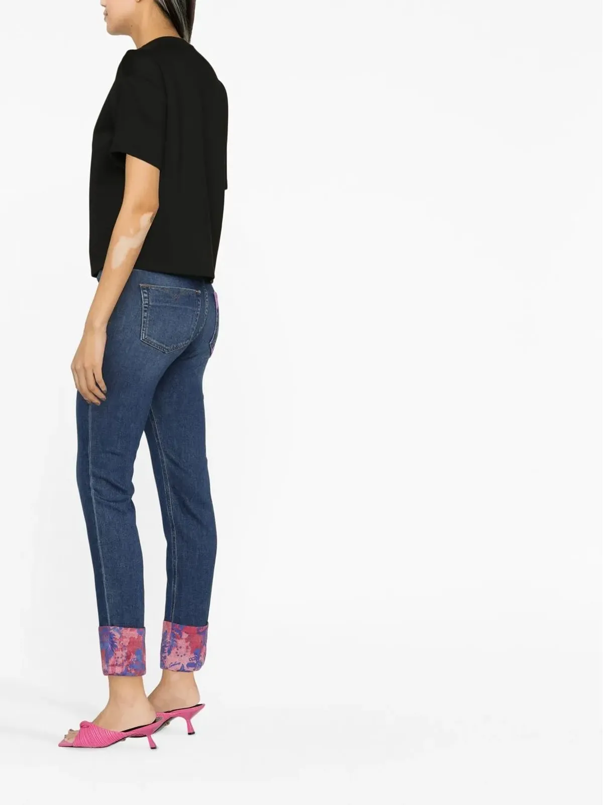 Versace Jeans Couture バロックカフス・スキニージーンズ - 画像4