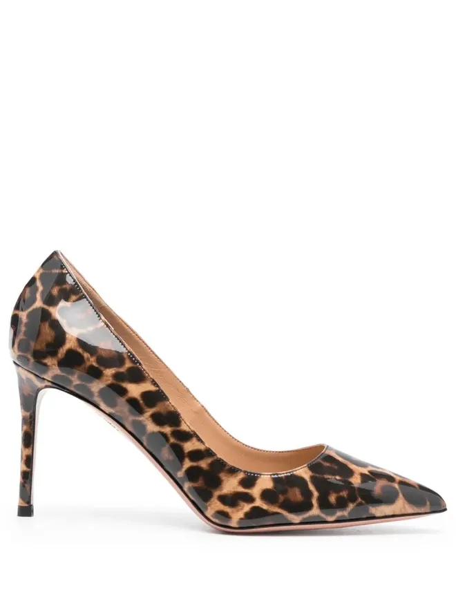 Aquazzura Aquazzura レオパード柄パンプスの商品画像
