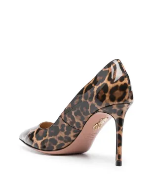 Aquazzura レオパード柄パンプス - サムネイル3