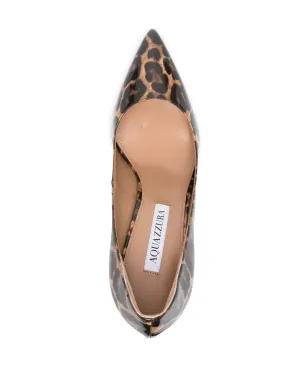 Aquazzura レオパード柄パンプス - サムネイル4