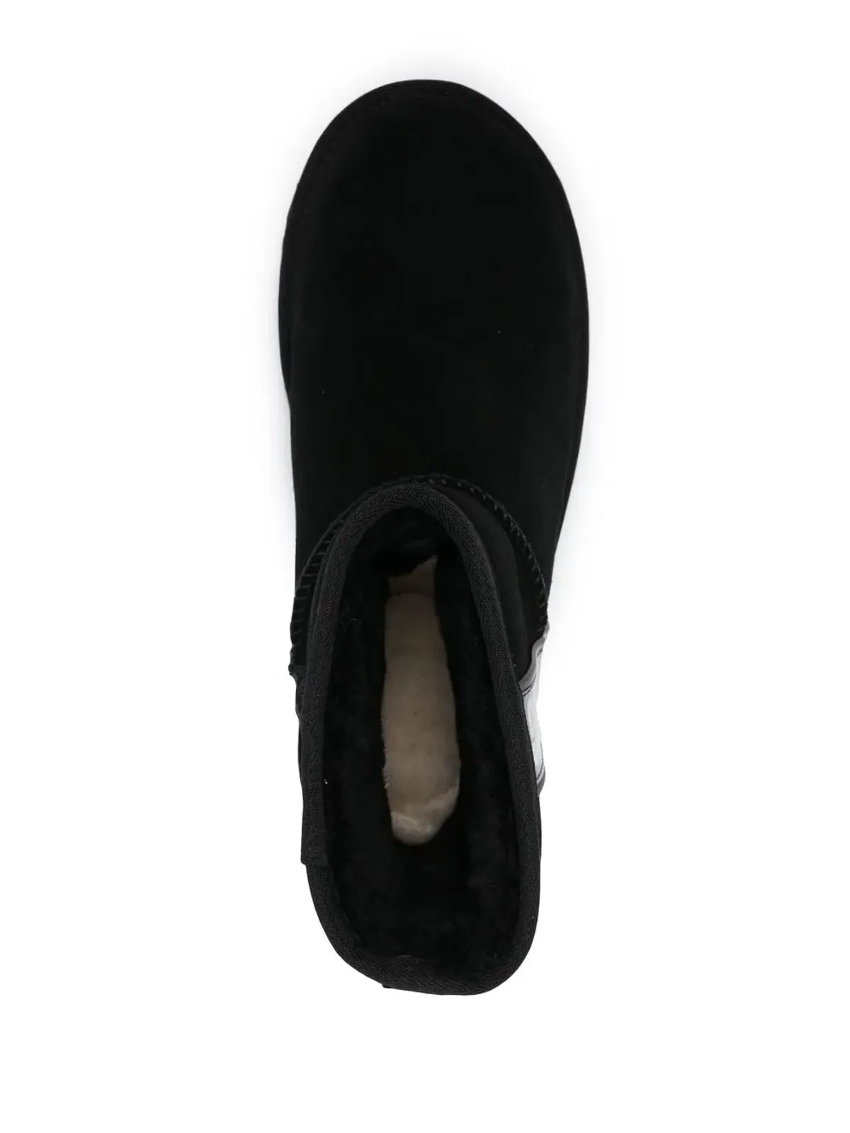 UGG クラシックミニサイドロゴブーツ ブラック - 画像4