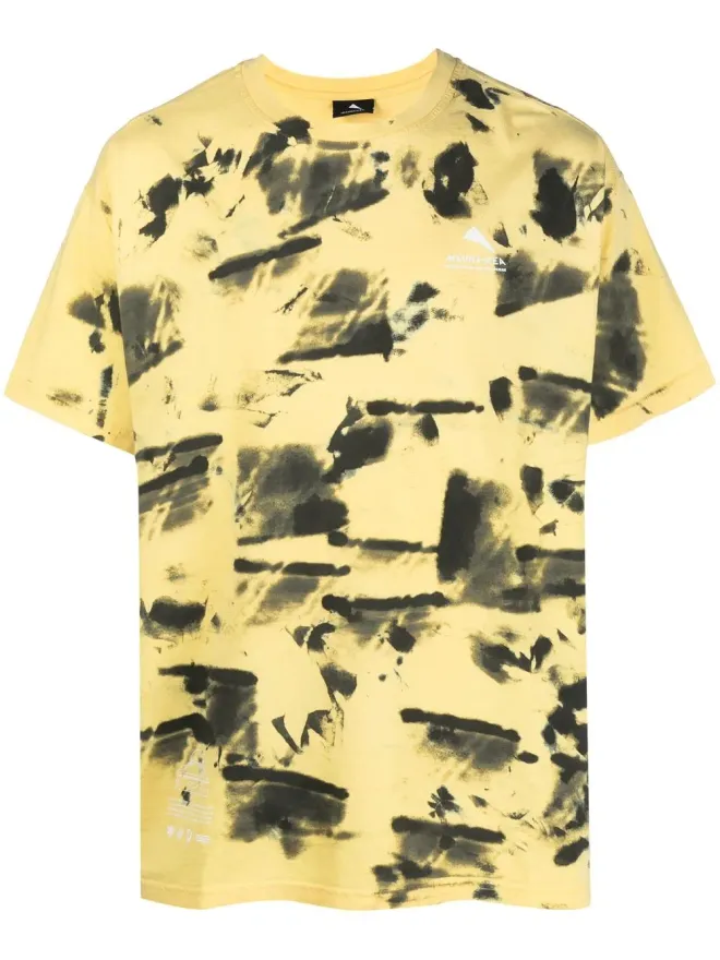 Mauna Kea Mauna Kea ペイントプリント半袖Tシャツの商品画像