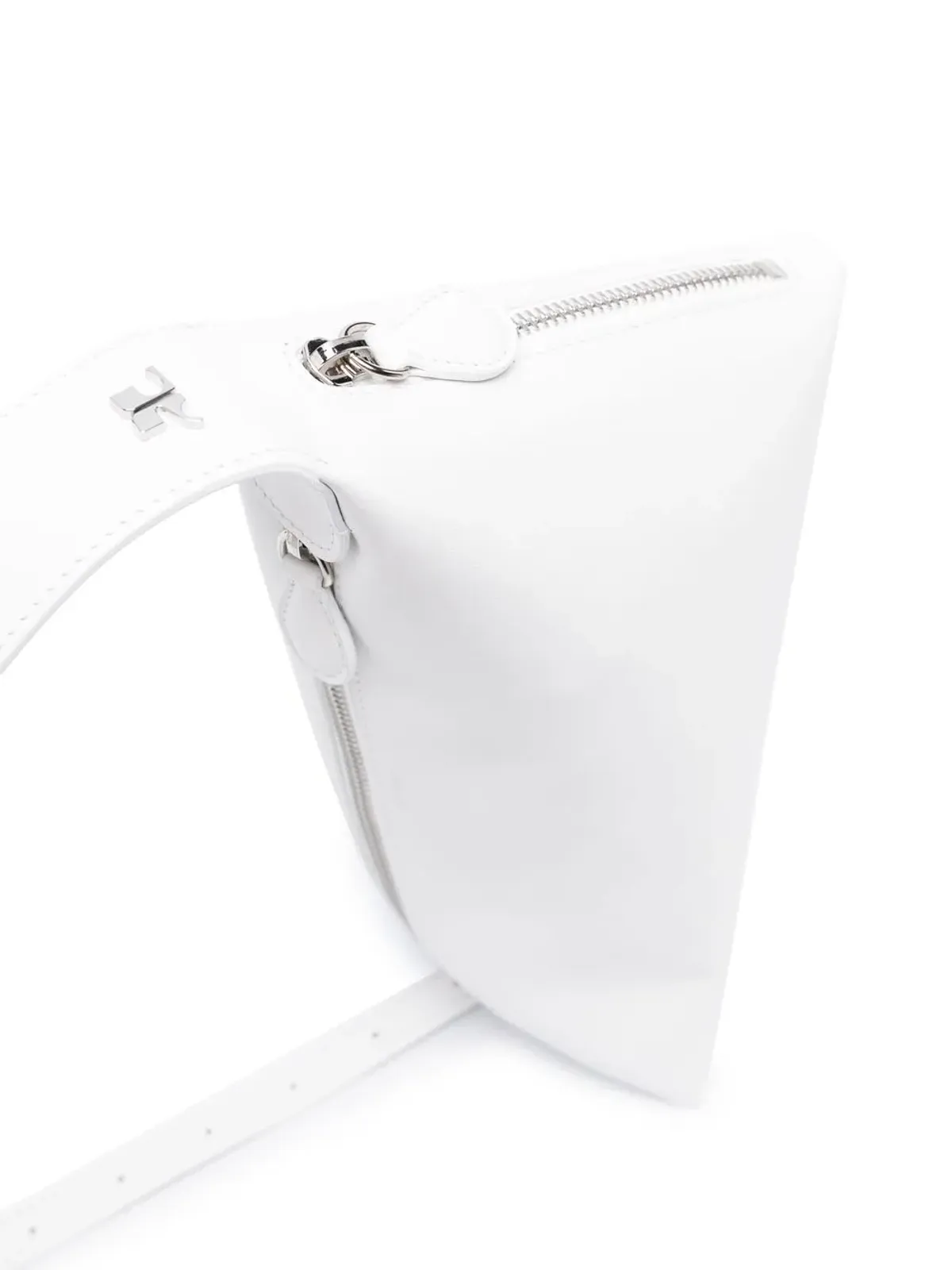 Courrèges シャークベイビー レザーショルダーバッグ - 画像5