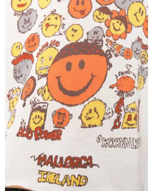 Robyn Lynch スマイリープリント コットン Tシャツ - サムネイル5