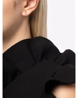 Lizzie Mandler Fine Jewelry 18K イエローゴールド ミックスマッチ ダイヤモンドスタッドピアス - サムネイル2