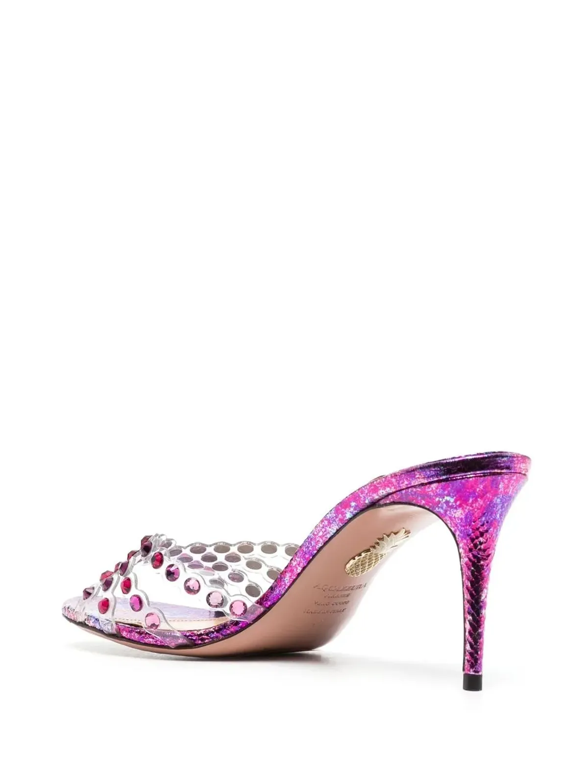 Aquazzura Tequila 75mm ミュール - 画像3
