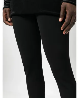 Rick Owens Lilies Amber ジャージー編み レギンス ブラック - サムネイル5