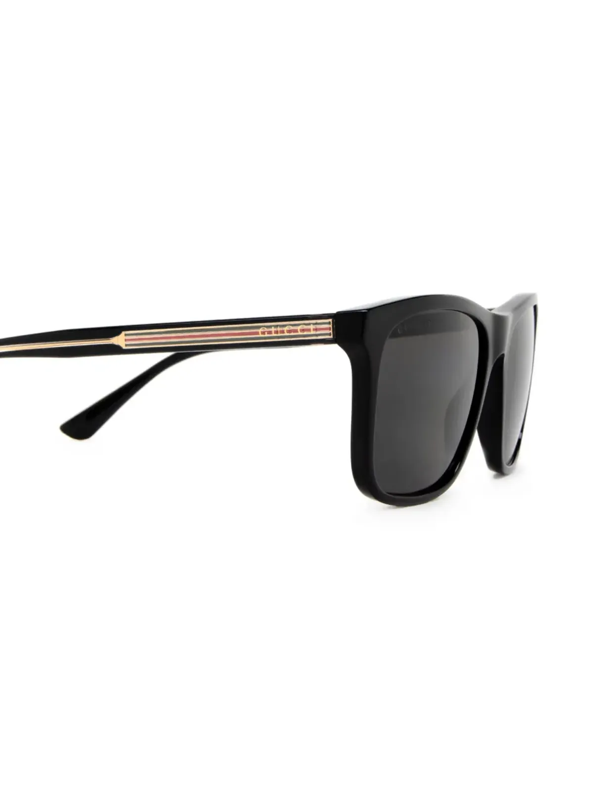 Gucci Eyewear GG0381SN スクエアフレームサングラス - ブラック - 画像3