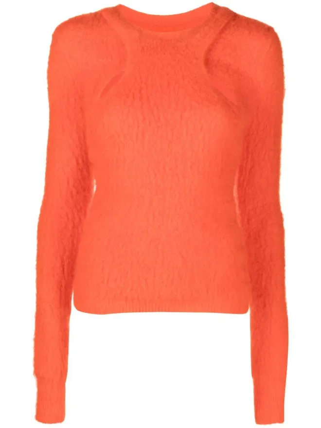 Isabel Marant ISABEL MARANT アルフォード カットアウト ジャンパー オレンジの商品画像