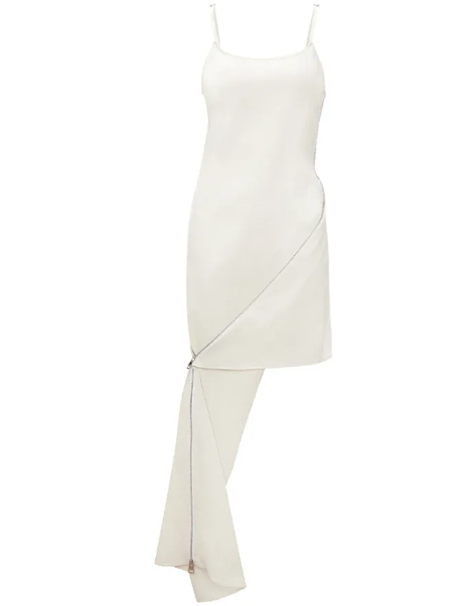 JW Anderson JW Anderson アシンメトリック ノースリーブ ドレスの商品画像