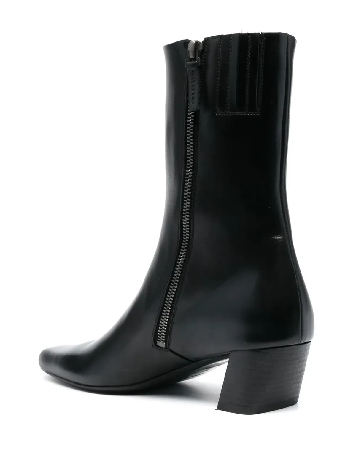 Marsèll square-toe boots - Black - 画像3
