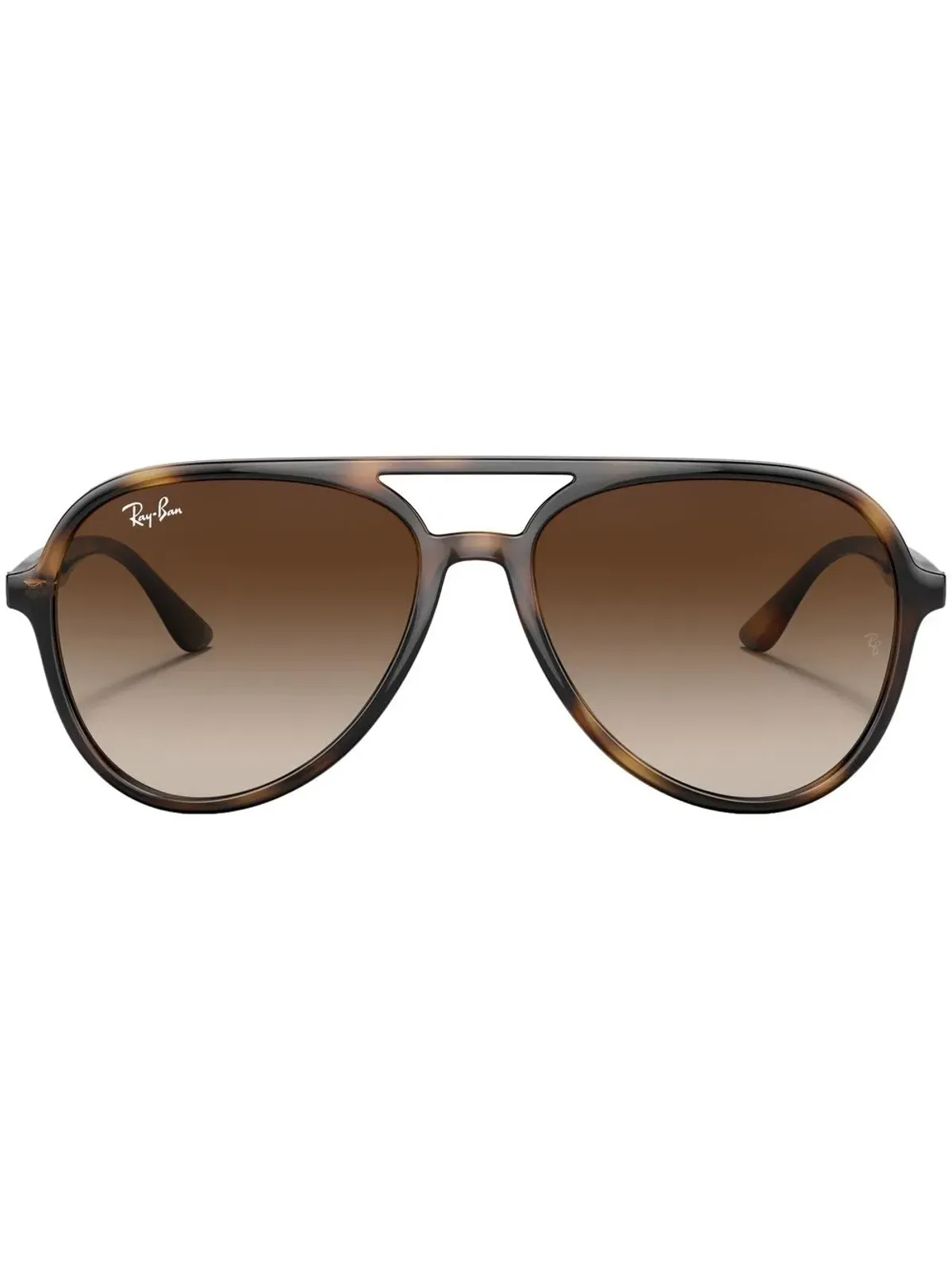 Ray-Ban RB4376 べっ甲柄 アビエータフレーム - グリーン - 画像1