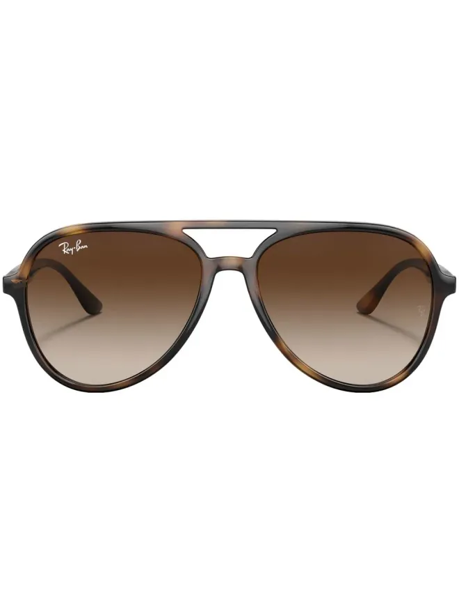 Ray-Ban Ray-Ban RB4376 べっ甲柄 アビエータフレーム - グリーンの商品画像
