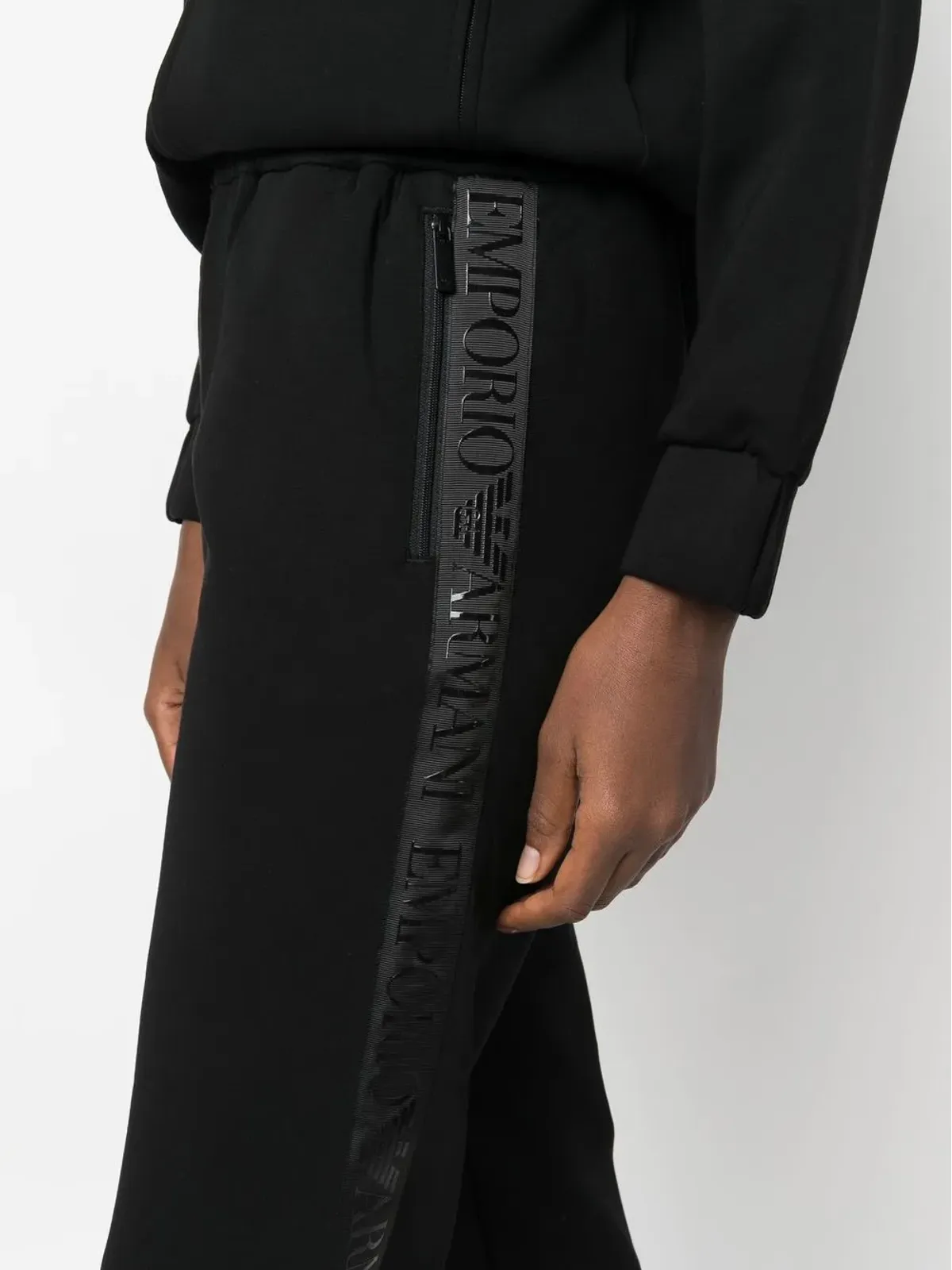 Emporio Armani ロゴテープ トラックパンツ - 画像5
