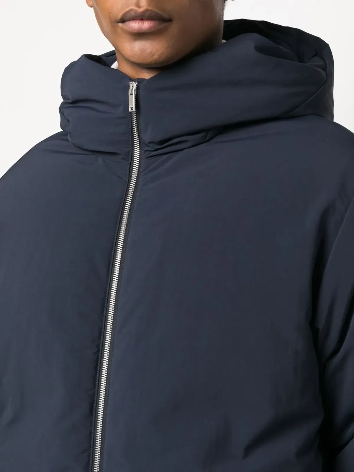 Jil Sander フード付きダウンジャケット - 画像5
