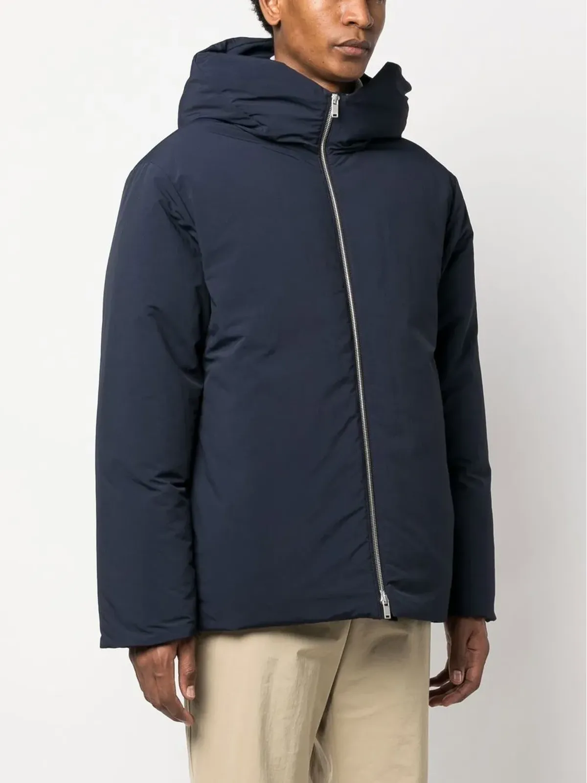 Jil Sander フード付きダウンジャケット - 画像3