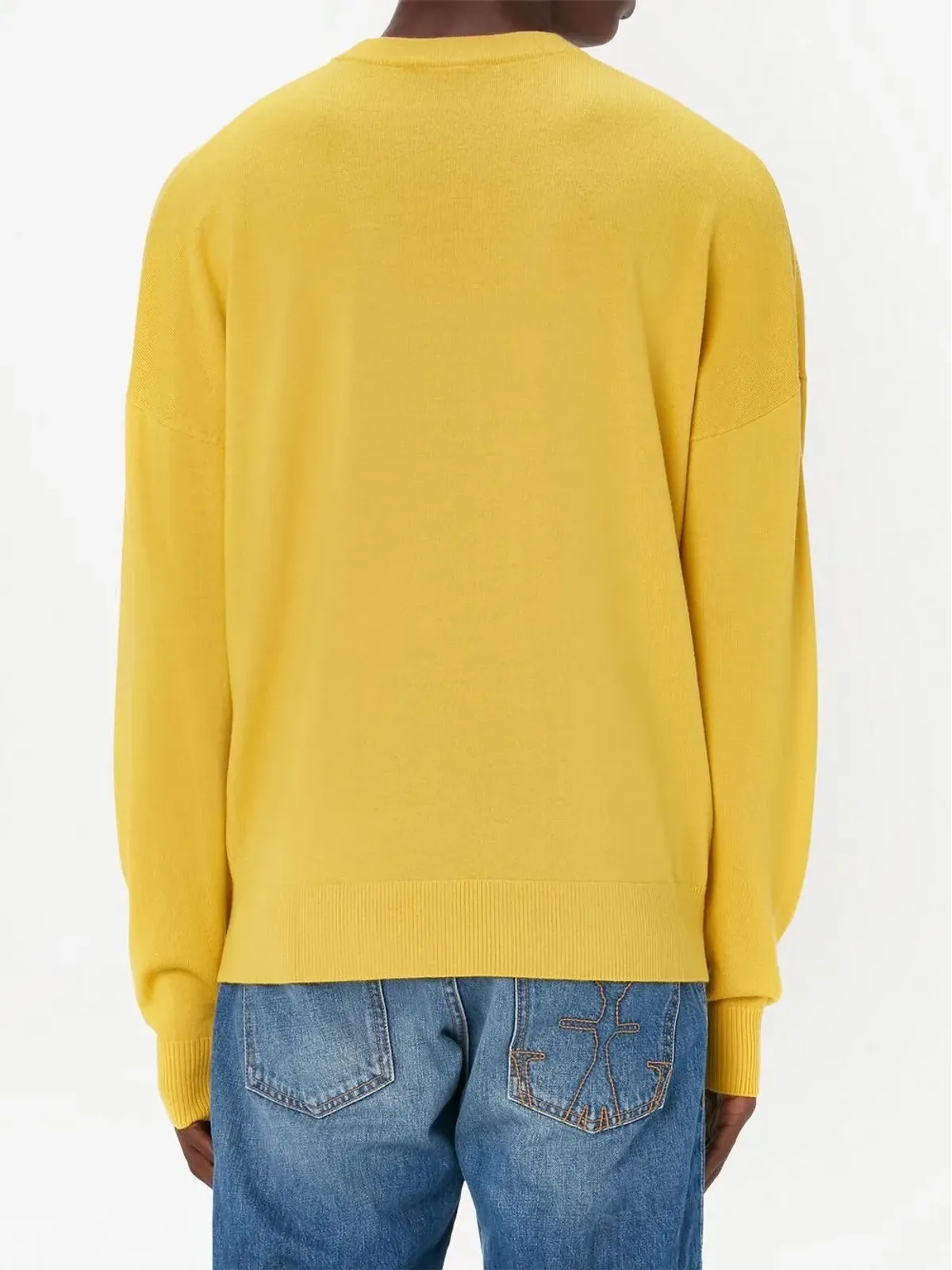 JW Anderson ロゴ入りインターシャ メリノウール ジャンパー - 画像5