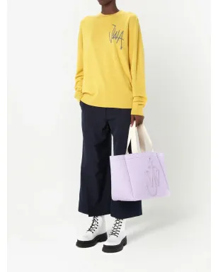 JW Anderson ロゴ入りインターシャ メリノウール ジャンパー - サムネイル3