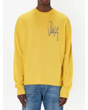 JW Anderson ロゴ入りインターシャ メリノウール ジャンパー - サムネイル4