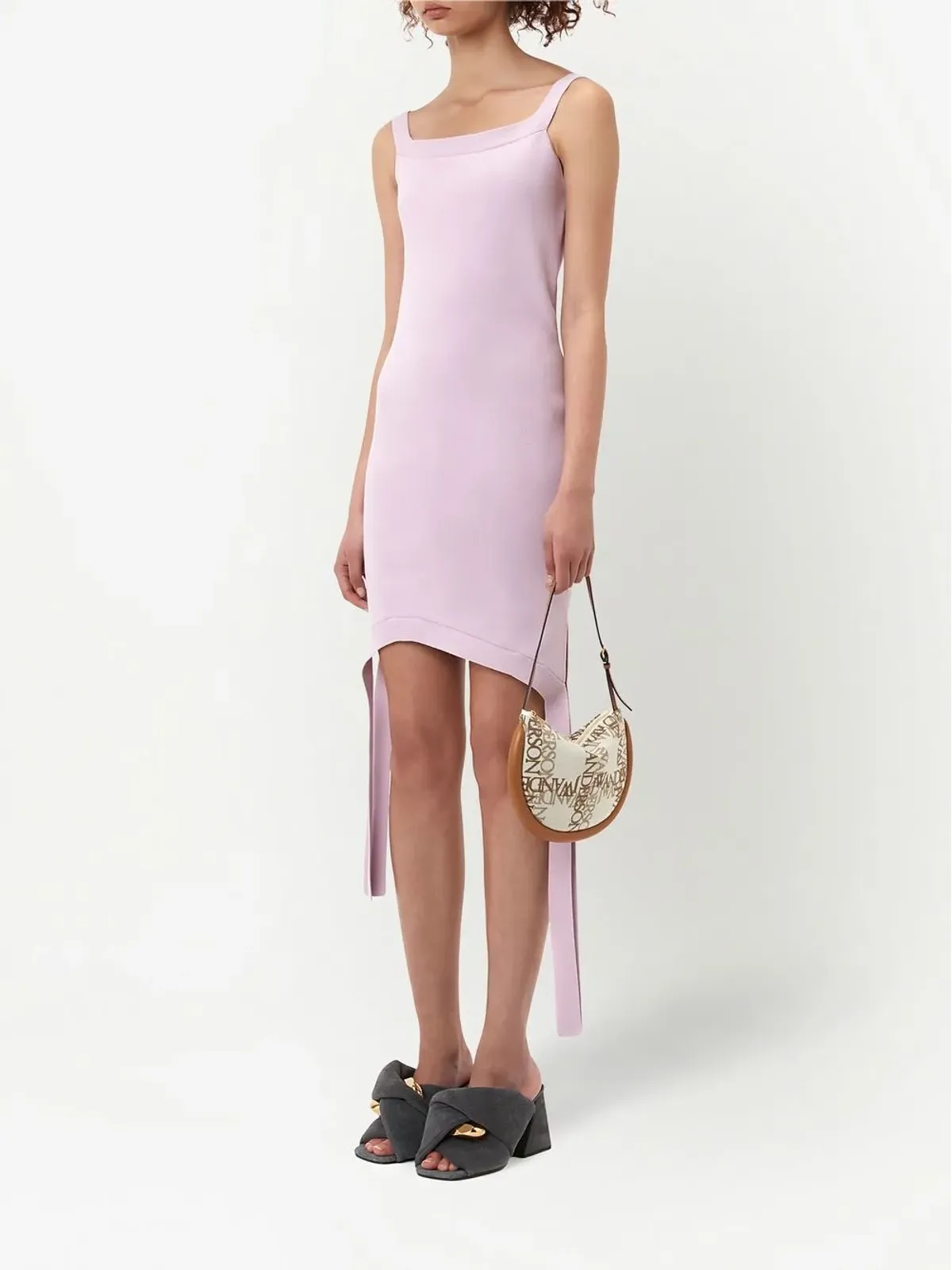 JW Anderson デコンストラクテッド ニット ミニドレス - 画像4