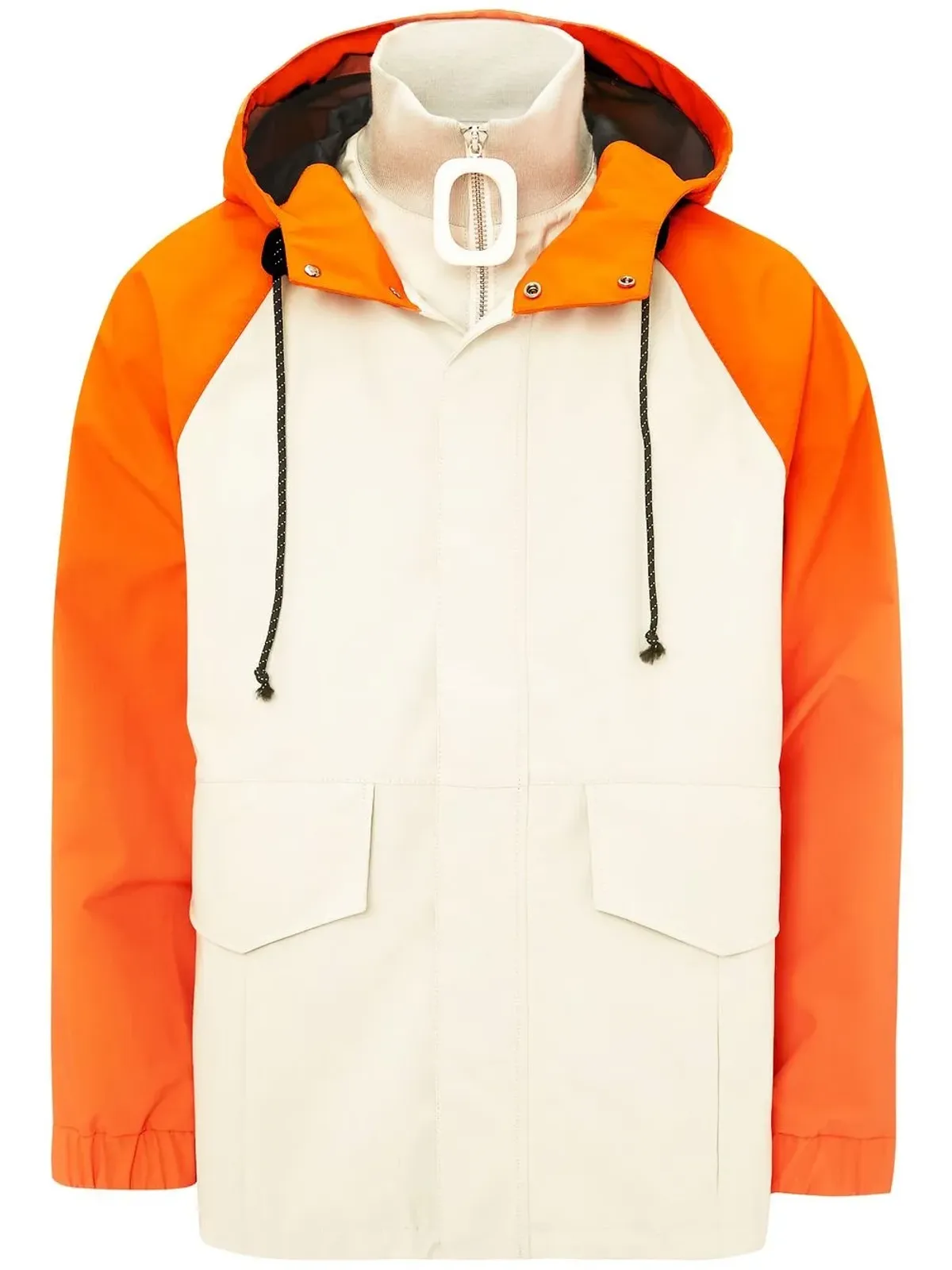 JW Anderson ツートーンフード付きジャケット - 画像1