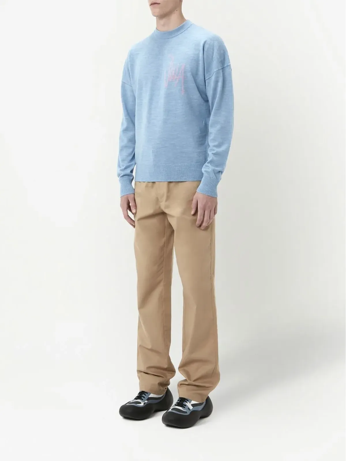 JW Anderson ロゴプリント クルーネック スウェットシャツ - 画像2
