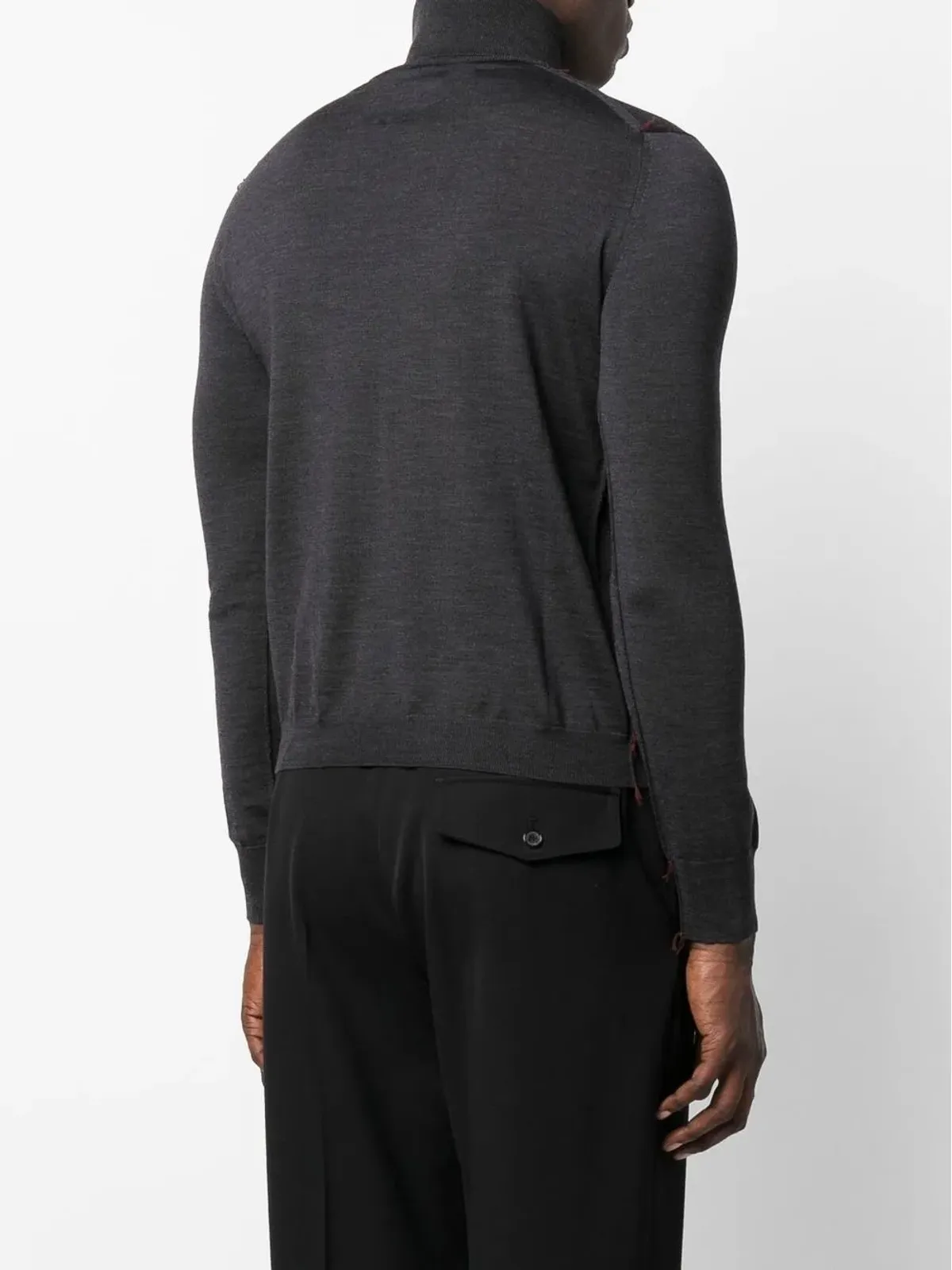 Maison Margiela ワークインプログレス ハイネックジャンパー - 画像5
