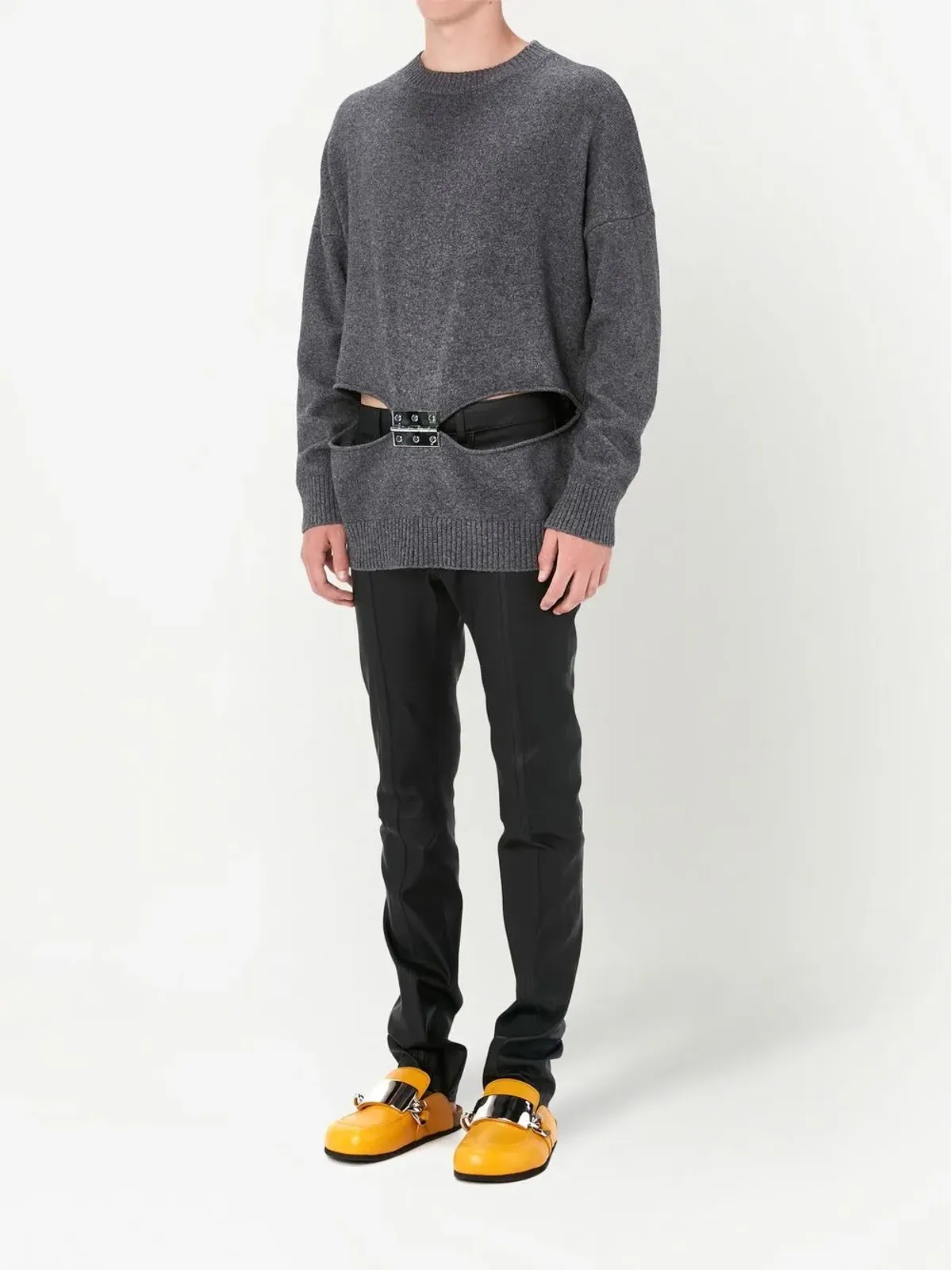 JW Anderson ヒンジ装飾カットアウト ジャンパー - 画像2