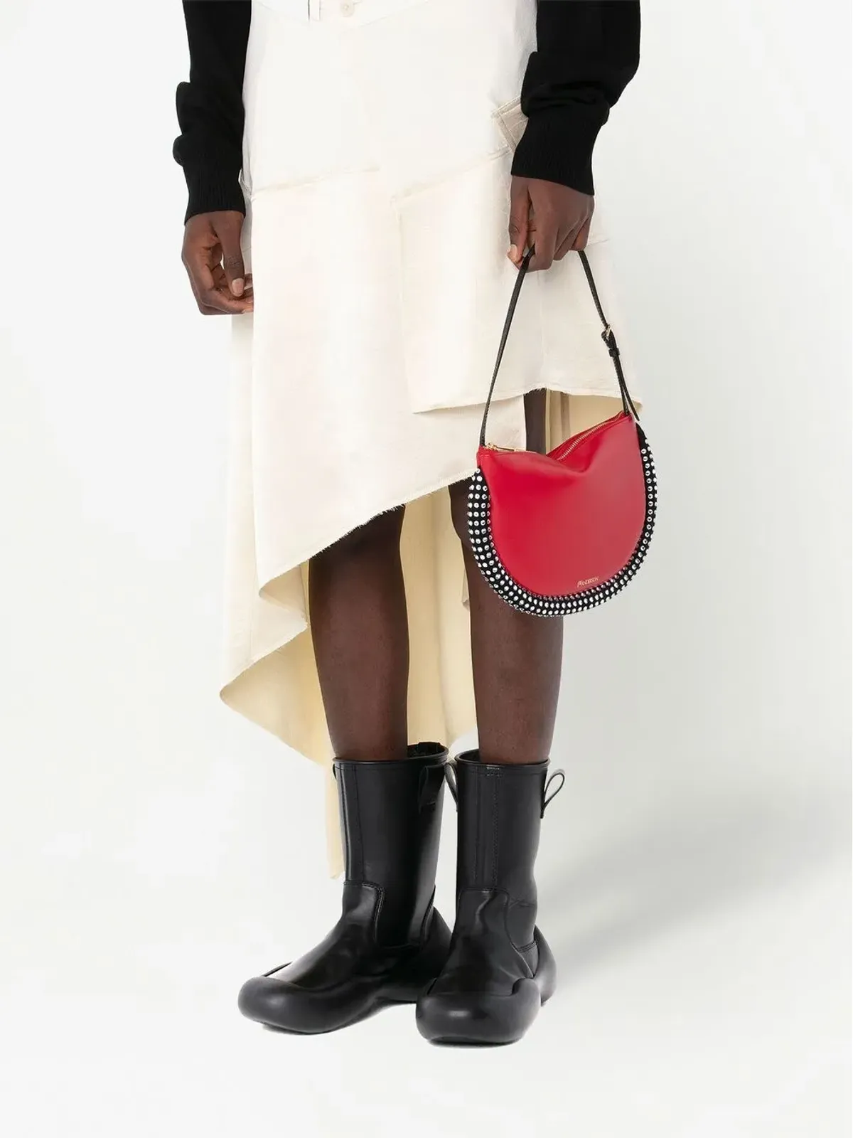 JW Anderson アシンメトリック ミディスカート - 画像5