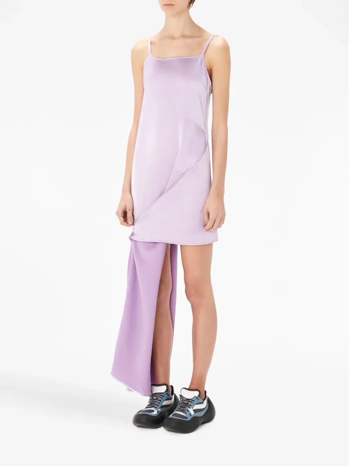 JW Anderson クリースエフェクト アンクル丈ドレス - 画像3