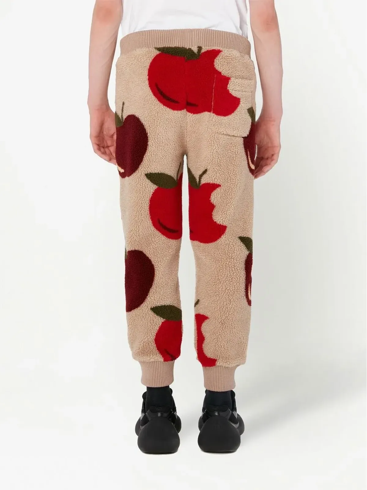 JW Anderson グラフィックプリント テーパードレッグ トラックパンツ - 画像5